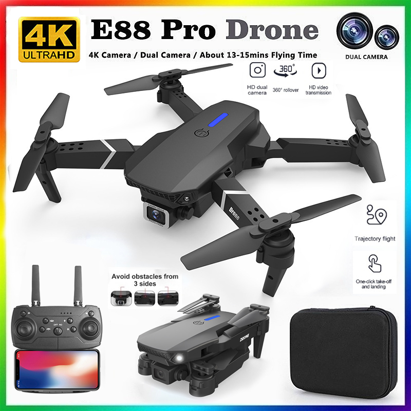 Drone Rc Land - 2026 NOWY E88 Profesjonalny Dron RC