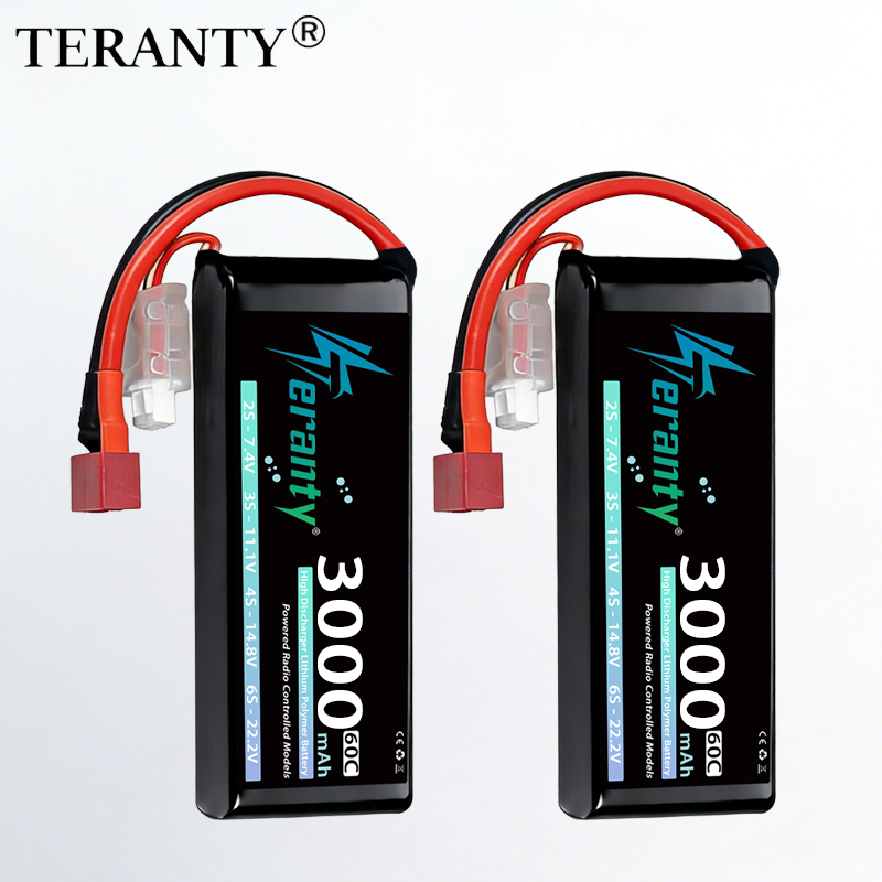 Drone Rc Car - TERANTY 2S 3000mAh Bateria Lipo 7.4V