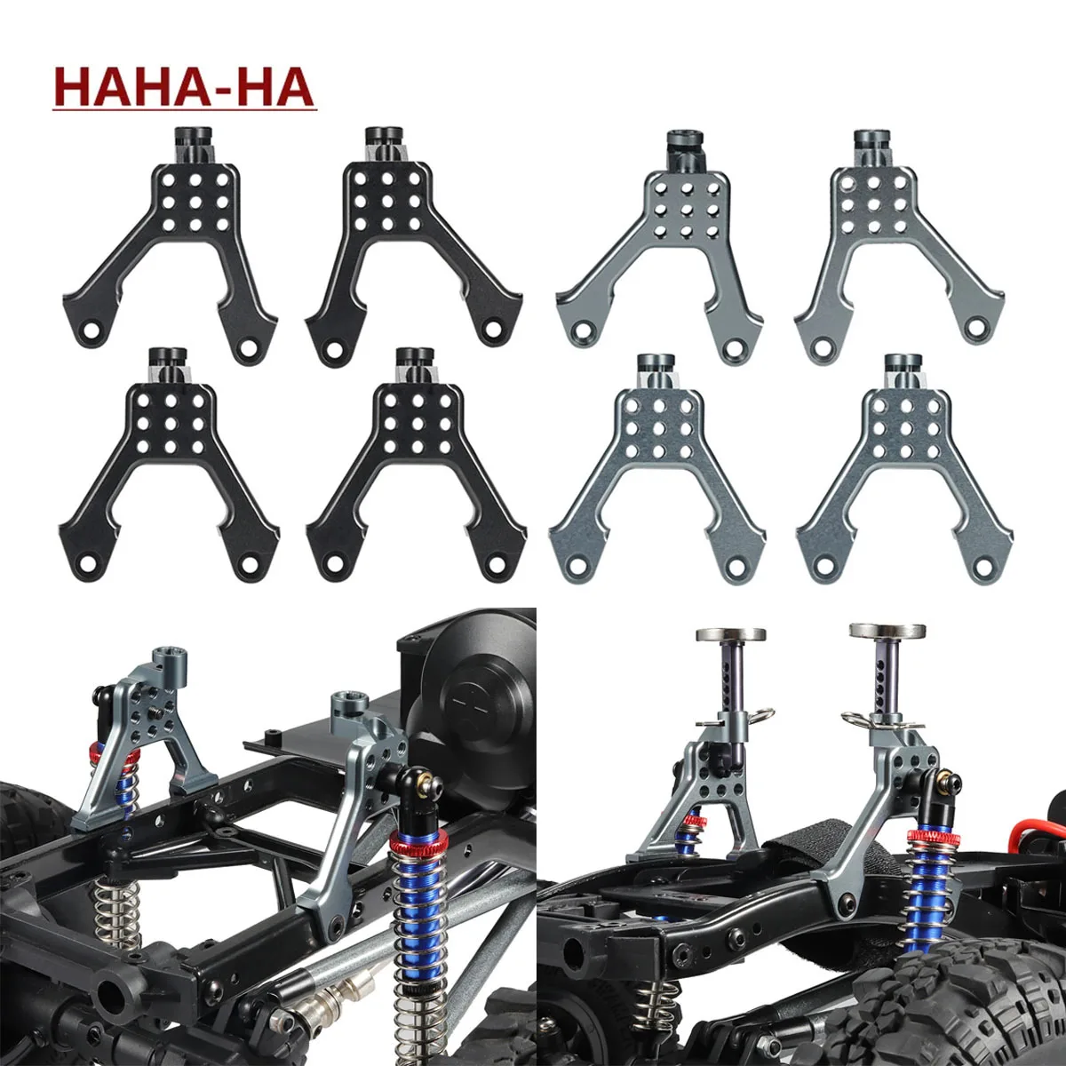 Rc Suspension Arm - 4 szt. aluminiowych mocowań przedniego tylnego