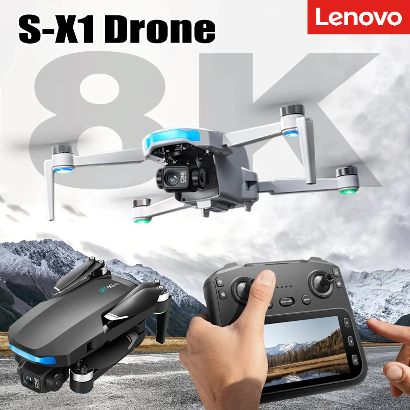 Drone Rc Land - Dron Lenovo S-X1 8K HD Profesjonalny