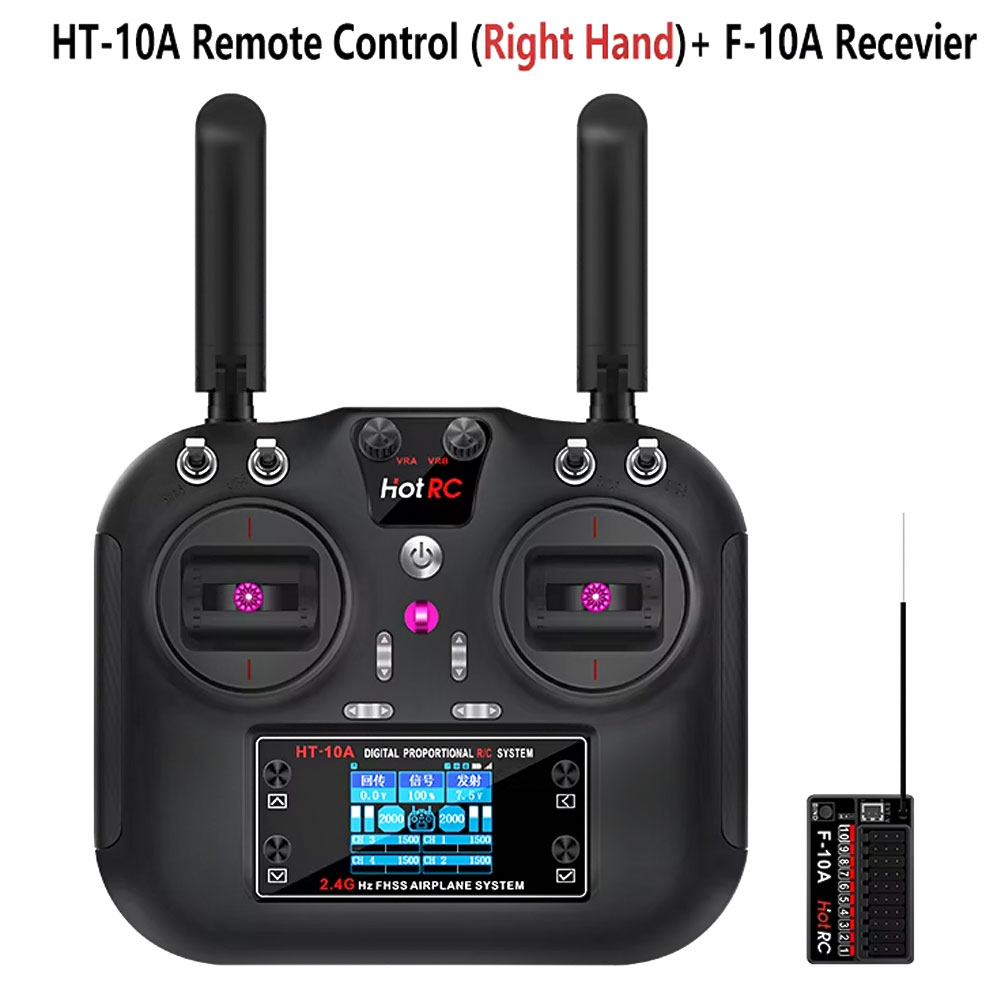 Drone Helicopter Rc - Nadajnik Hotrc HT-10A 2.4G 10CH z