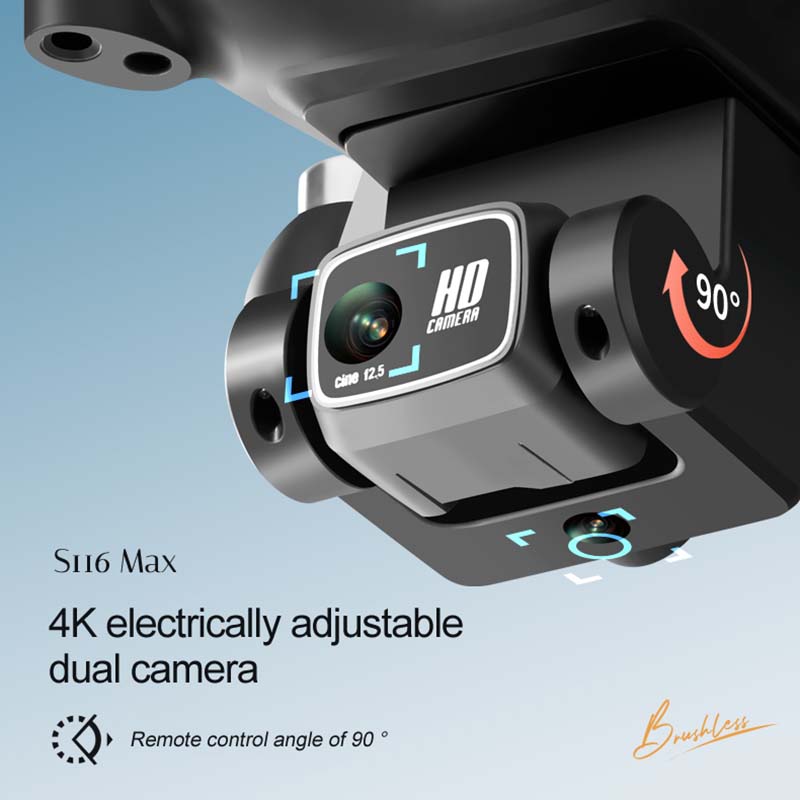 S116 MAX Elf Drone Profesjonal – Drone Rc S116 recenzja i cena