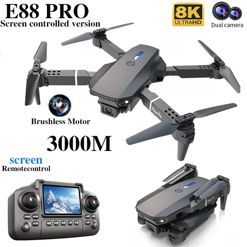 Profesjonalny dron E88 PRO z e – Rc Drone Uav recenzja i cena