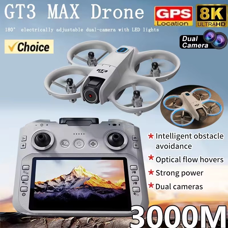 Dron RC 2026 GT3Max HD 8K z sz – Drone Rc Land recenzja i cena