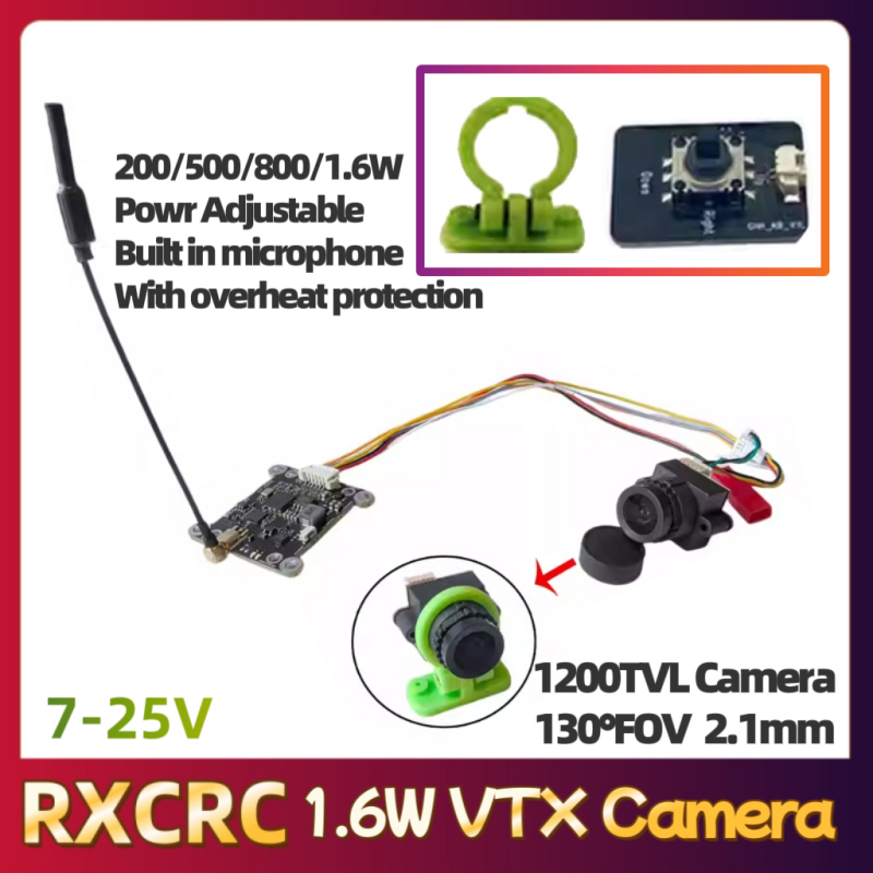 Moduł RXCRC 5.8G 48CH 1.6W VTX – Drone Rc1 recenzja i cena
