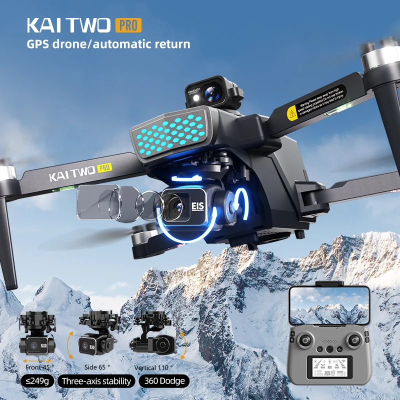KAI TWO Pro Drone Drone 4K kam – Drone Two Rc Way recenzja i cena