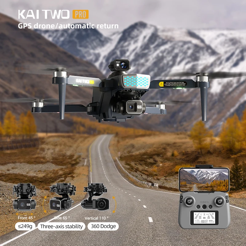 KAI TWO Pro Drone Drone 4K kam – Drone Two Rc Way recenzja i cena
