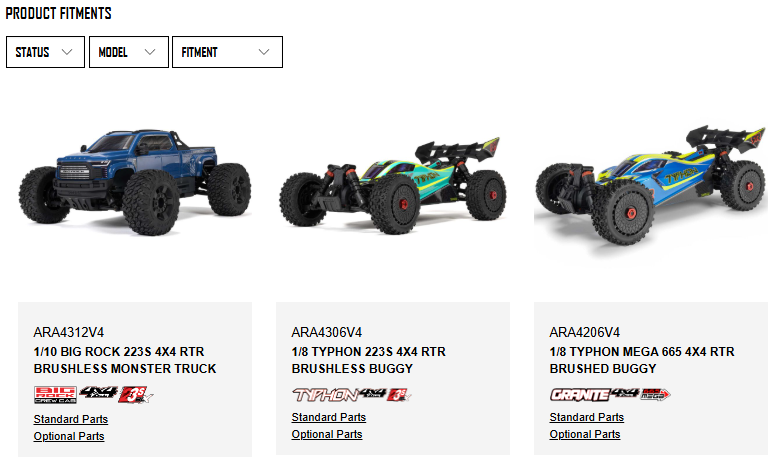 Oryginalne wahacze przednie AR – Rc Suspension Arm recenzja i cena